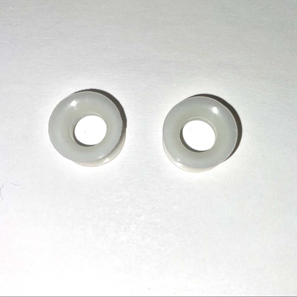 Soft Silicone Tunnel Ear Gauge Plugs 58 16mm